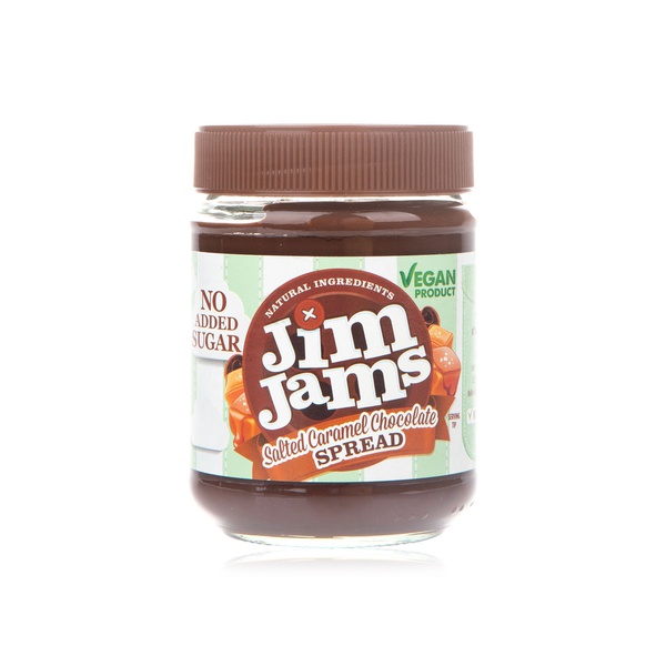 اشتري Jim Jams vegan salt caramel chocolate spread 330g في الامارات