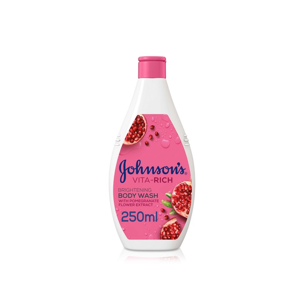 Johnson's Vita-Rich Brightening Body Wash with Pomegranate Flower 250ml