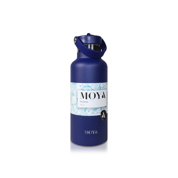 Moya Starfish Insulated and Sustainable Water Bottle Navy 500ml