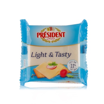 President Light and Tasty Cheese Slices x 10 200g