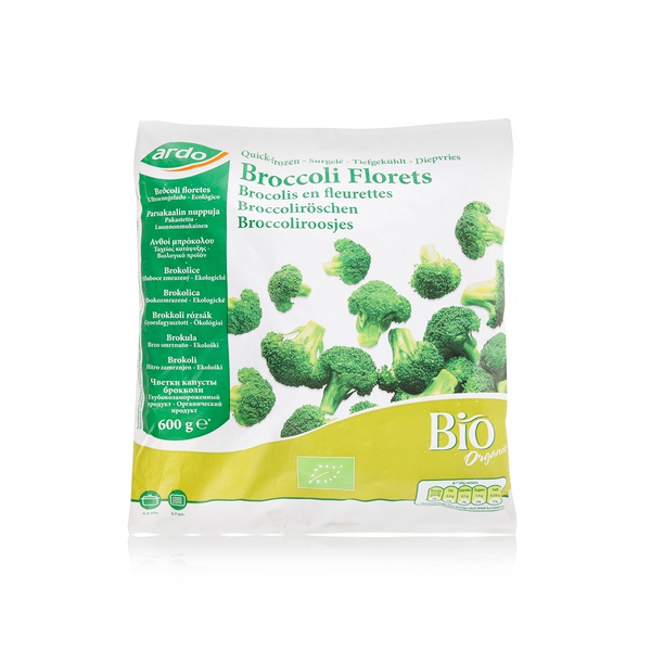 Buy Ardo organic broccoli florets 600g in UAE