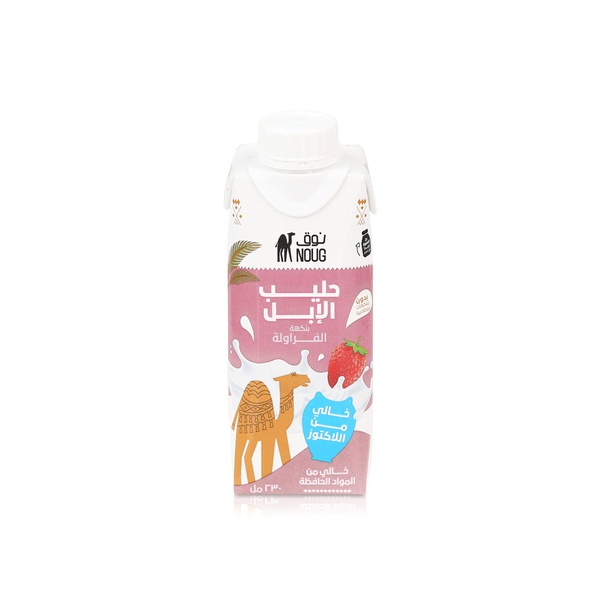 Noug Strawberry Camel Milk 230ml