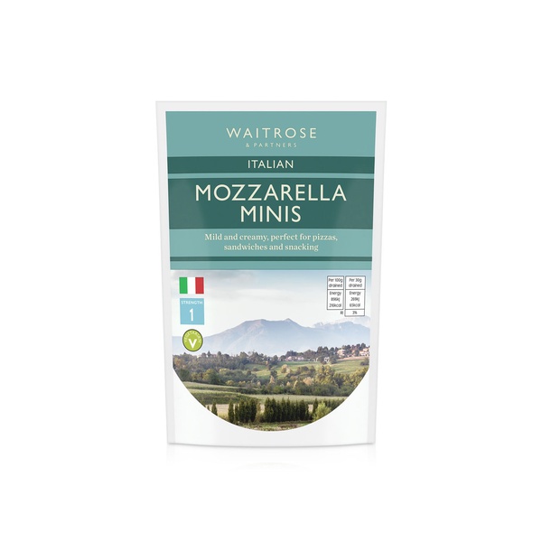 Waitrose Italian Mozzarella Minis 150g