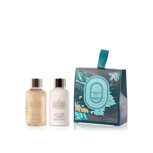 Grace Cole Sparkling Pear Mini Body Duo Set 50ml x 2