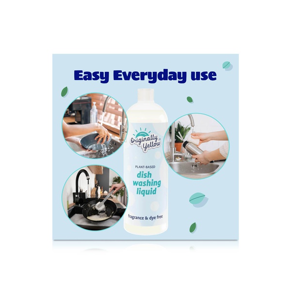 Originally Yellow Fragrance Free Dishwashing Liquid 470ml