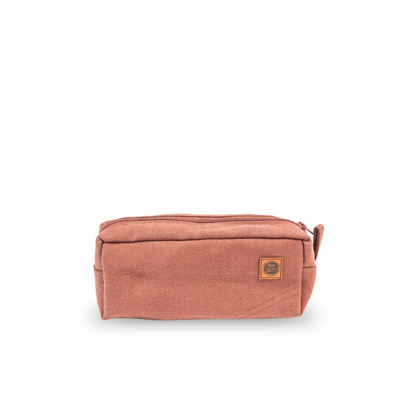 Pure Nature Essentia Jumbo Pencil Pouch Brown