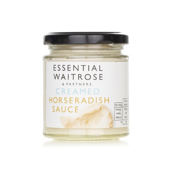 Waitrose Essential Creamed Horseradish Sauce 180g