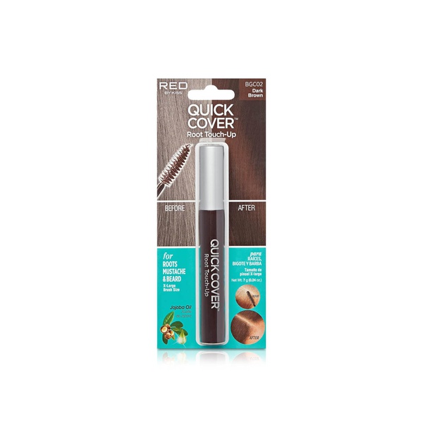 Kiss Quick Cover Root Touch-Up Brush In Haircolor BGC02 Dark Brown