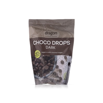 Dragon Superfoods Choco Drops Dark Organic 200g