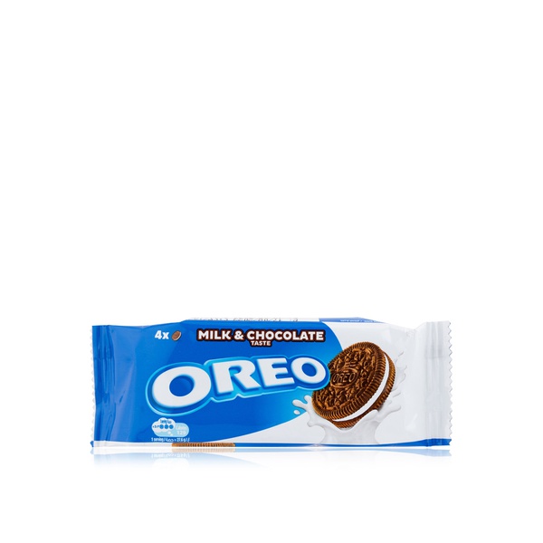 Buy Oreo milk and chocolate taste cookies 36.8g in UAE