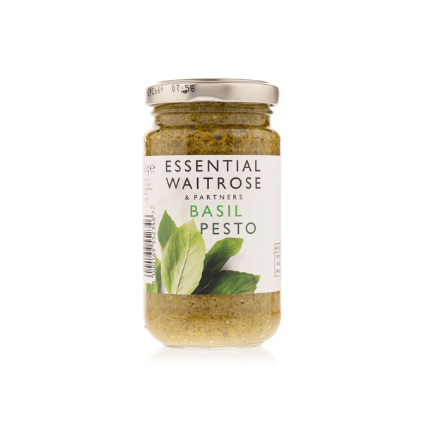 Waitrose Essential Basil Pesto 190g Spinneys UAE