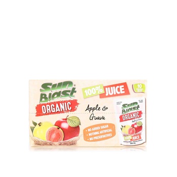 Sun Blast Organic Apple & Guava Juice 200ml