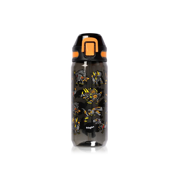 Fringoo Dino Robot Straw Bottle 600ml