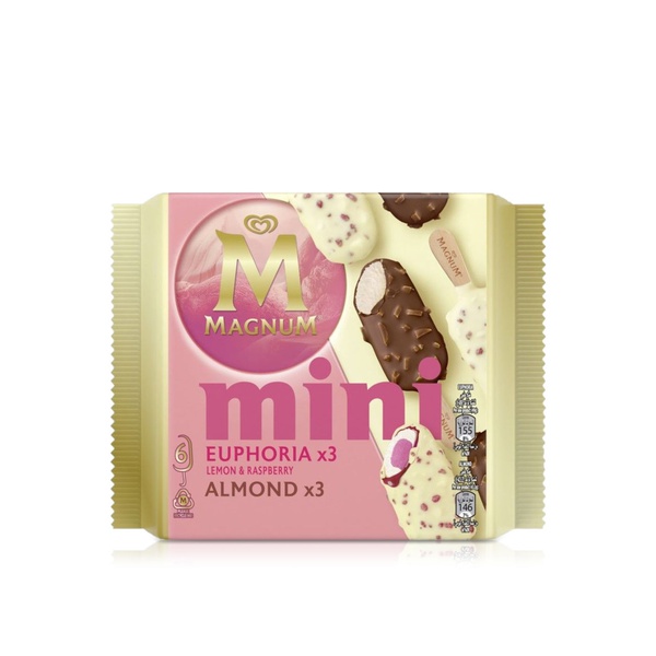 Magnum Mini Utopia Berry Almond x 6 338ml