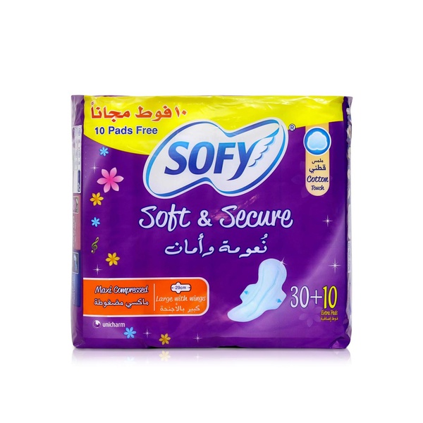 Sofy Soft & Secure Large Pantyliners 29cm x 40