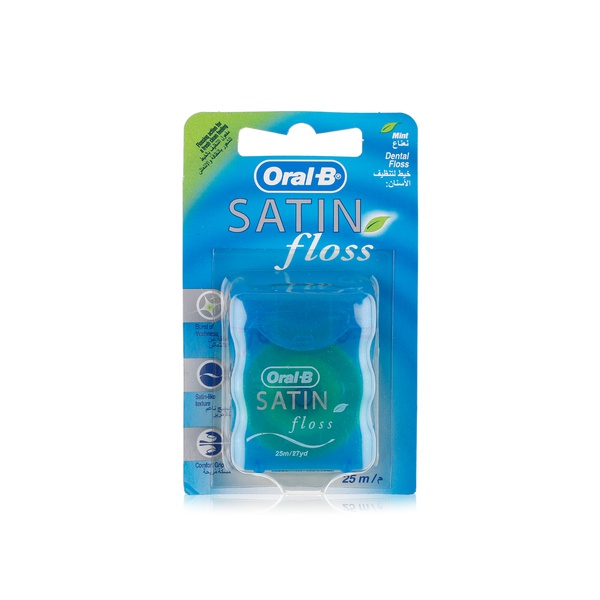 Buy Oral-B satin floss mint 25m in UAE