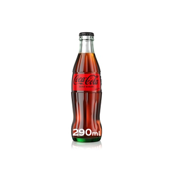 Coca Cola Zero Bottle 290ml