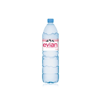 Evian Natural Mineral Water 1.5 litre
