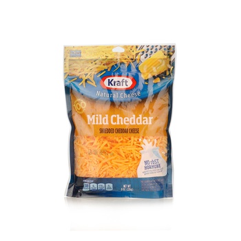 Kraft Shredded Mild Cheddar 226g
