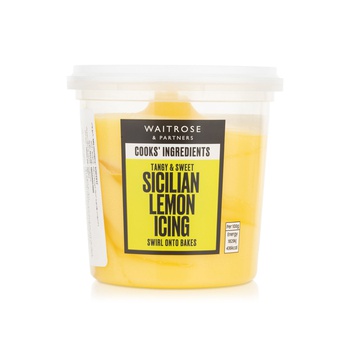 Waitrose Cooks' Ingredients Sicilian Lemon Icing 400g