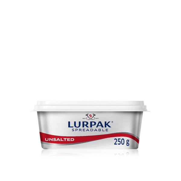 Lurpak Unsalted Spreadable Butter 250g