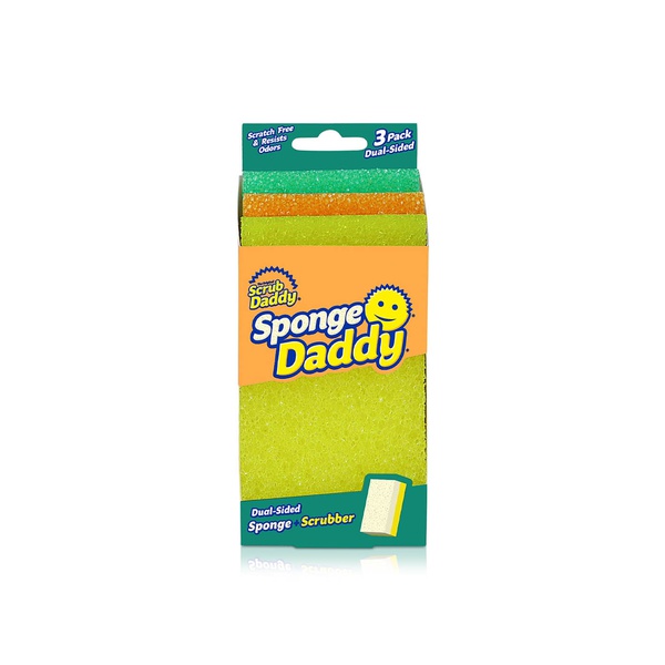 Scrub Daddy Dual Sided Scrubber Sponges x 3