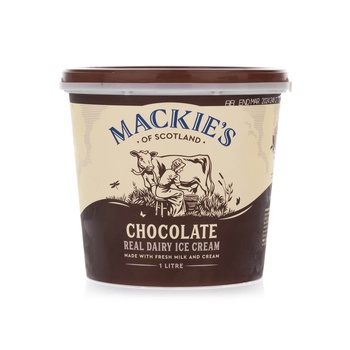 Mackie's Chocolate Dairy Ice Cream 1 Litre