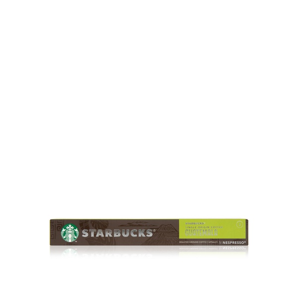 Buy Starbucks single origin Guatemala coffee capsules 10x52g in UAE