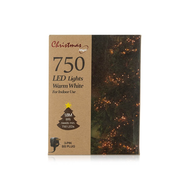 Party Magic Christmas Magic Lights 750 LED Warm White