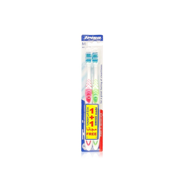 Trisa Flexible Toothbrush Medium x 2