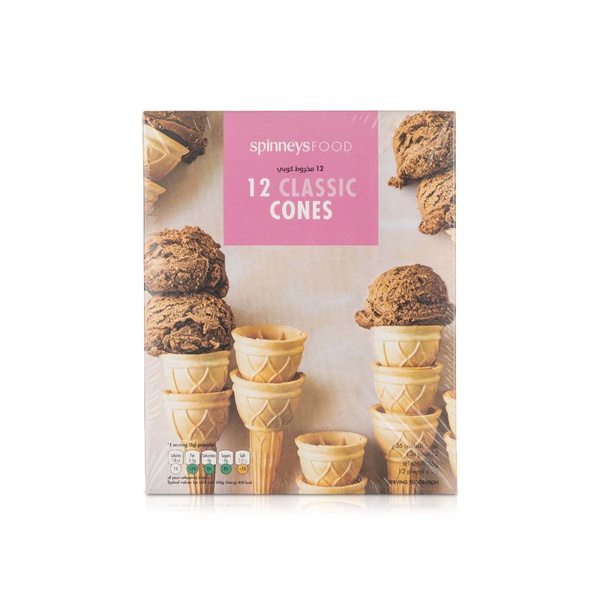 Spinneysfood Classic Cones x 10 36g