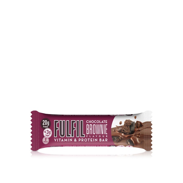 Fulfil Chocolate Brownie Flavour Protein and Vitamin Bar 55g
