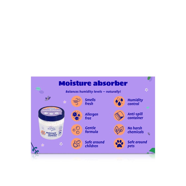 Originally Yellow Moisture Absorber and Air Purifier Lavender 300g