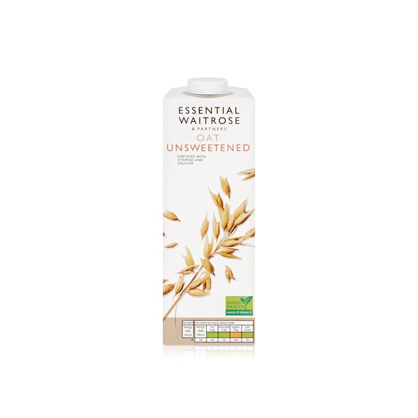 Waitrose Essential Unsweetened Oat Drink 1 litre