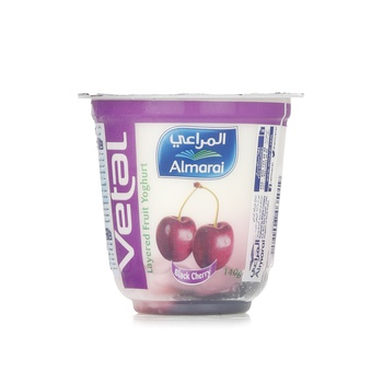 Almarai Layered Black Cherry Yoghurt 140g