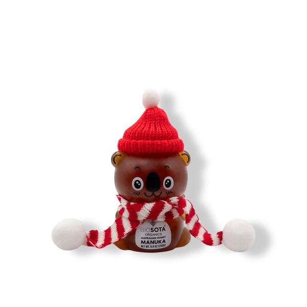 Biosota Manuka Honey MGO100+ 250g Christmas Edition Koala Boy