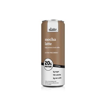 Slate Mocha Latte High Protein Iced Coffee 325ml