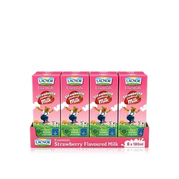 Lacnor Strawberry Milk 180ml x 8