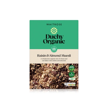 Waitrose Duchy Organic Raisin Almond Muesli 750g