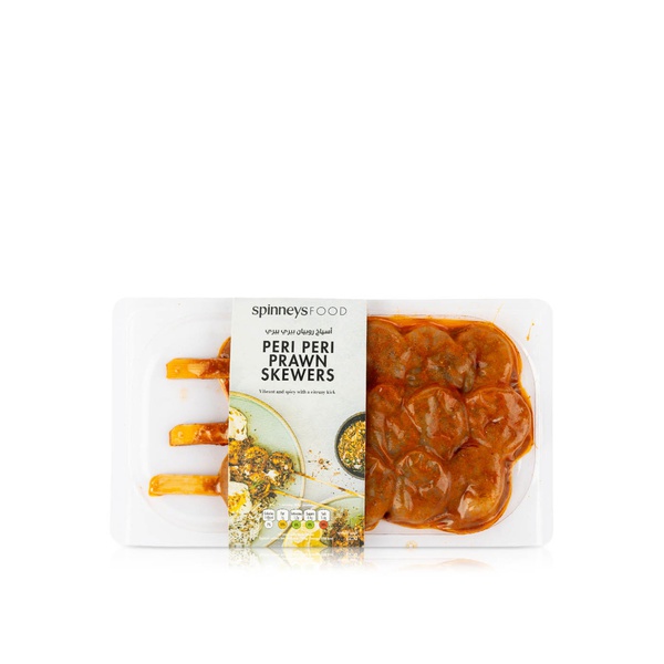 Spinneys Peri Peri Prawn Skewers 250g