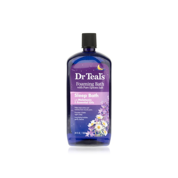 Buy Dr Teals melatonin foaming bath 1L in UAE