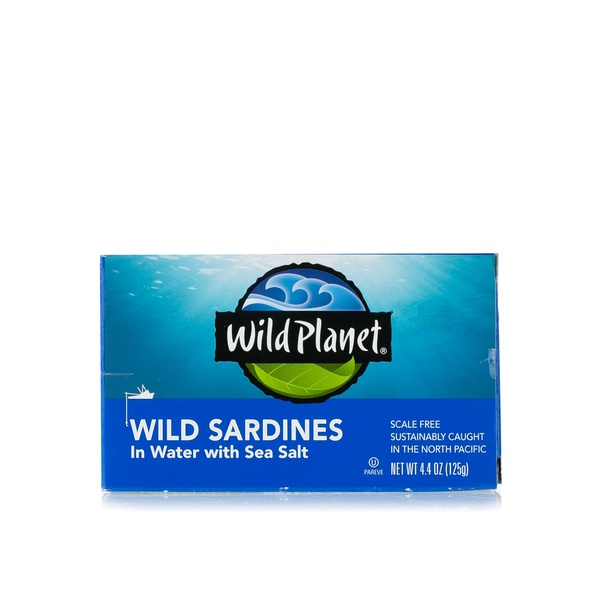 اشتري Wild Planet sardines in water 125g في الامارات