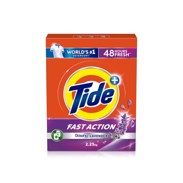 Buy Tide automatic washing powder with Downy lavender 2.25kg in UAE