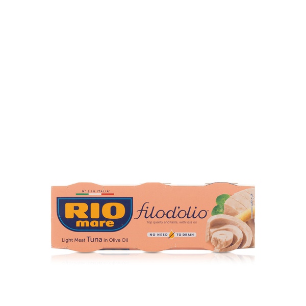 Rio Mare Light Meat Tuna in Olive Oil 65g x 3