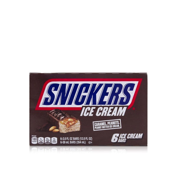 Snickers Ice Cream Bars x 6 283.5g