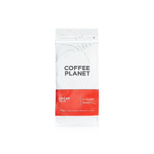 Buy Coffee Planet decaffeinated medium roast coffee 250g in UAE