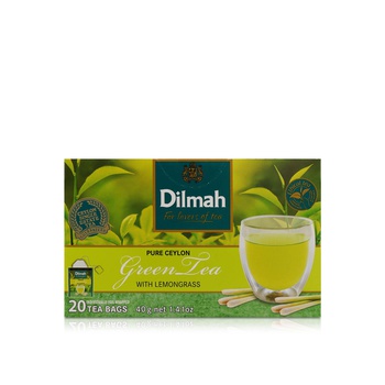 Dilmah Green Tea Lemongrass 20 Bags