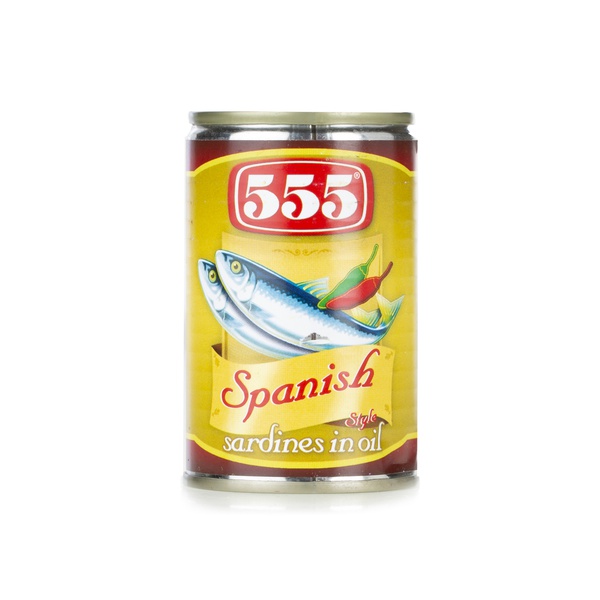 555 Spanish Style Sardines in Oil 155g
