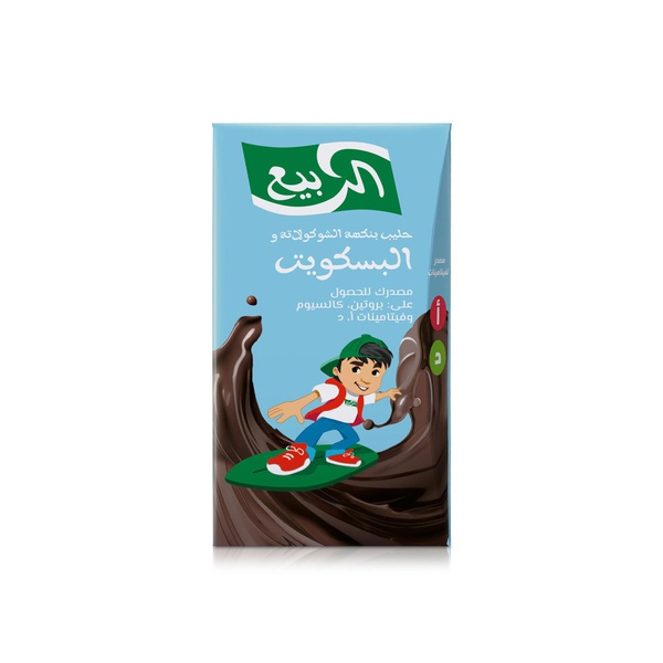 Al Rabie Chocolate Biscuit Flavoured Milk 125ml