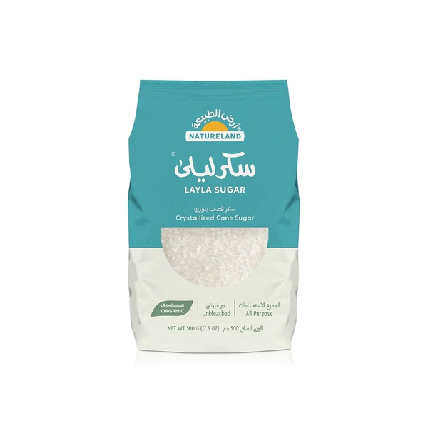 Natureland Organic Crystallized Cane Layla Sugar 500g